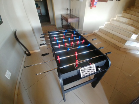 Sky Lodge Hartbeespoort Foosball in the private lodges